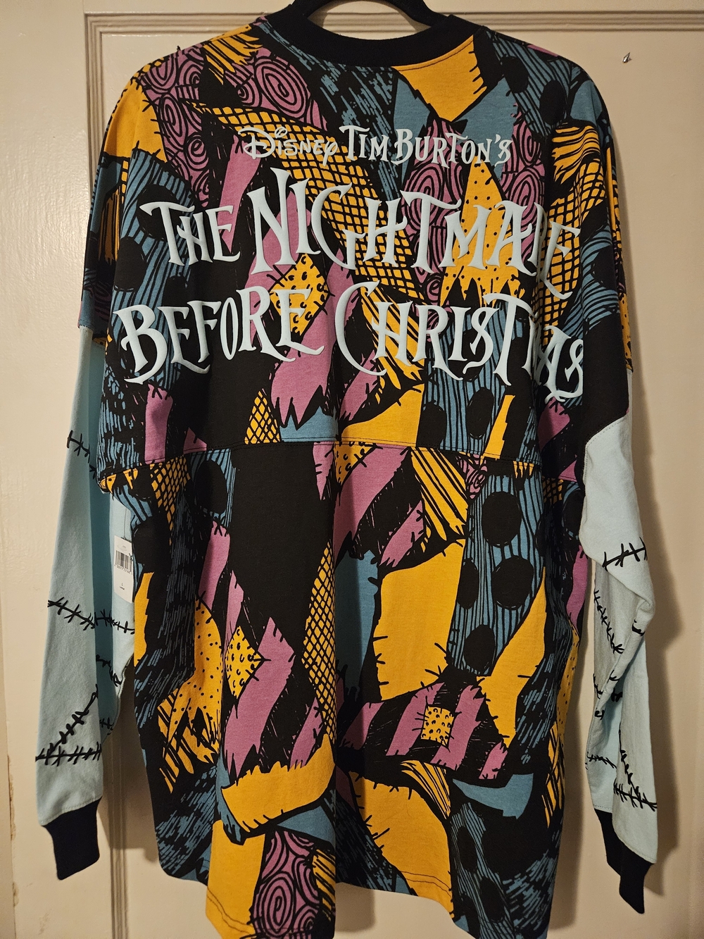 Disney Spirt Jersey The Nightmare Before Christmas Sally NEW Large